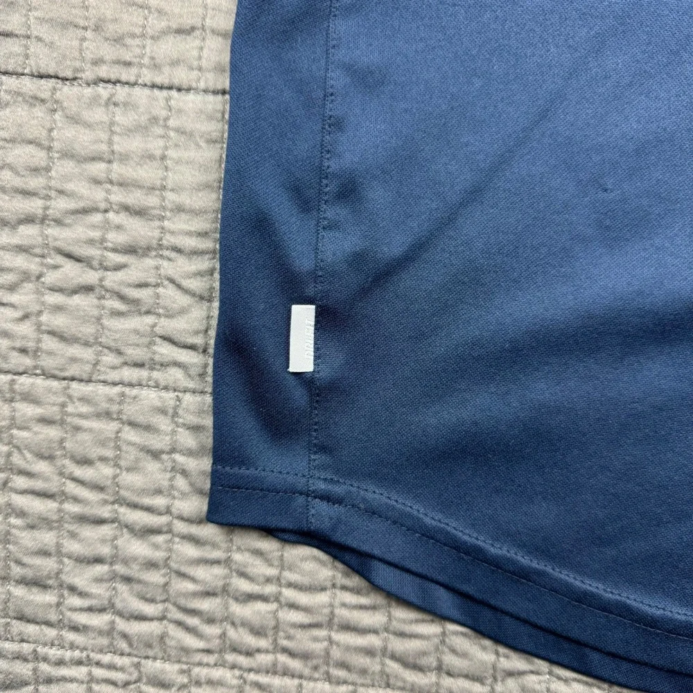 Nike Dri-FIT T Shirt Men Large Navy Blue Short Sleeve Performance Workout Gym